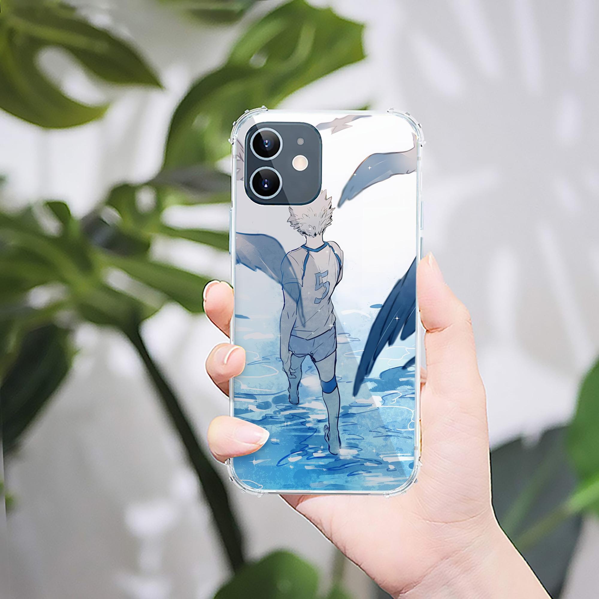 （画像用） ハイキュー!! Haikyu!! 【iPhone 12シリーズ対応】透明スマホケース（クリアソフトケース）